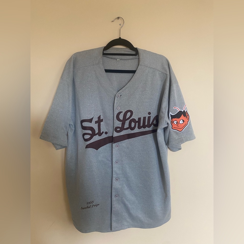 1953 Satchel Paige #29 St. Louis Baseball Jersey